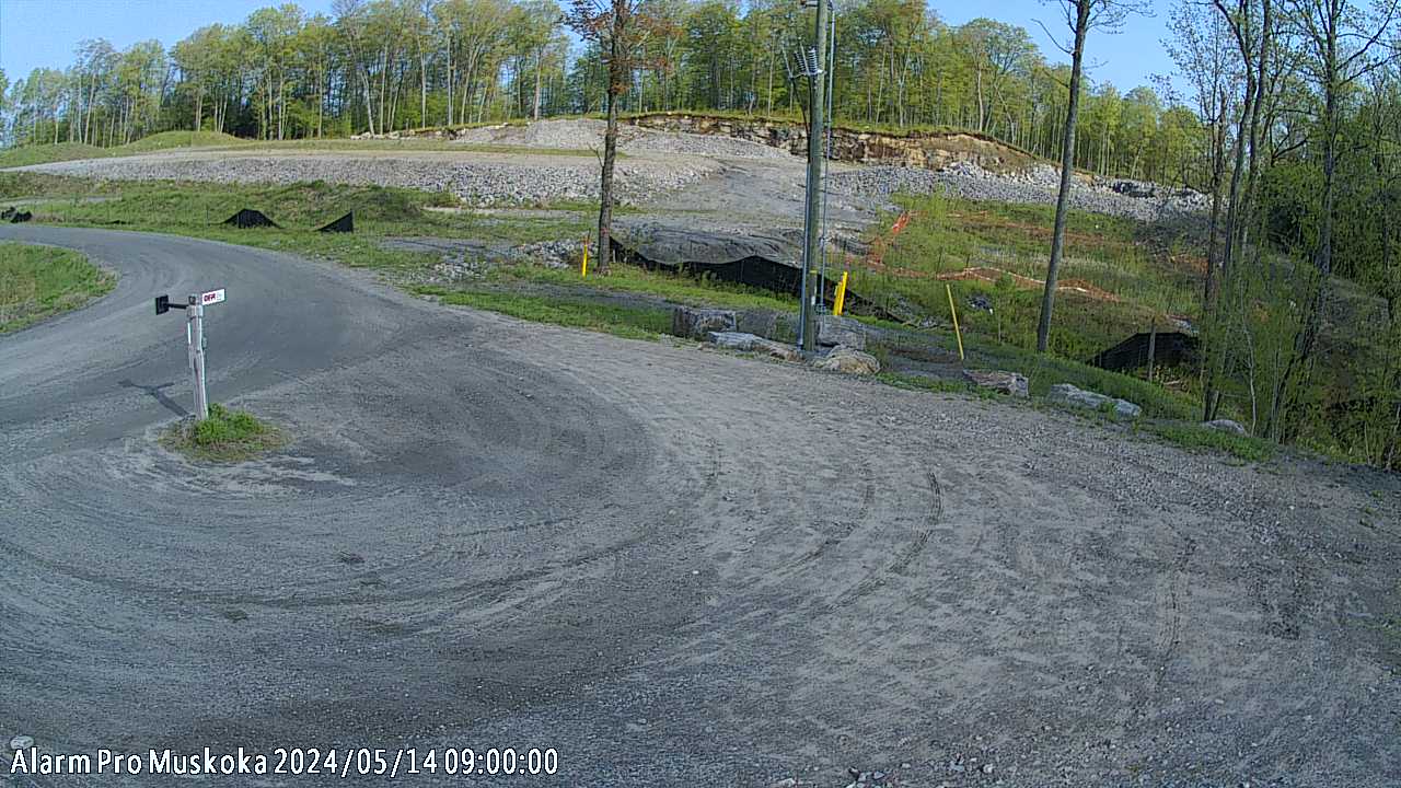 Construction site webcam